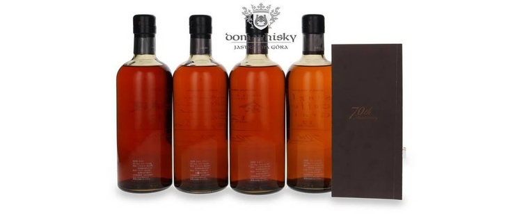 Nikka 70th Anniversary Selection Set / 58% / 4 x 0,7 l