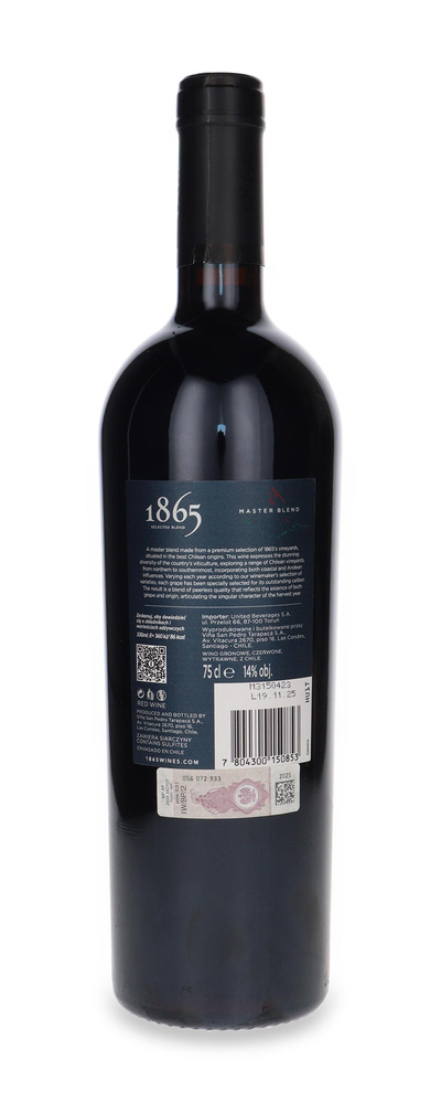 San Pedro 1865 Selected Blend Master Blend 2022 / 14% / 0,75l
