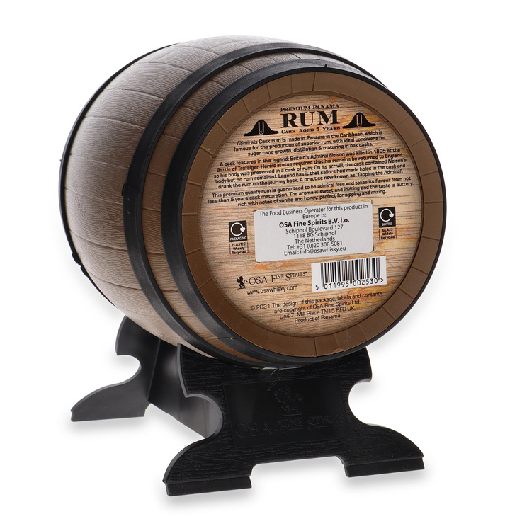 Old St. Andrews 5-letni Admiral's Cask Rum Barrel / 40%/ 0,7l