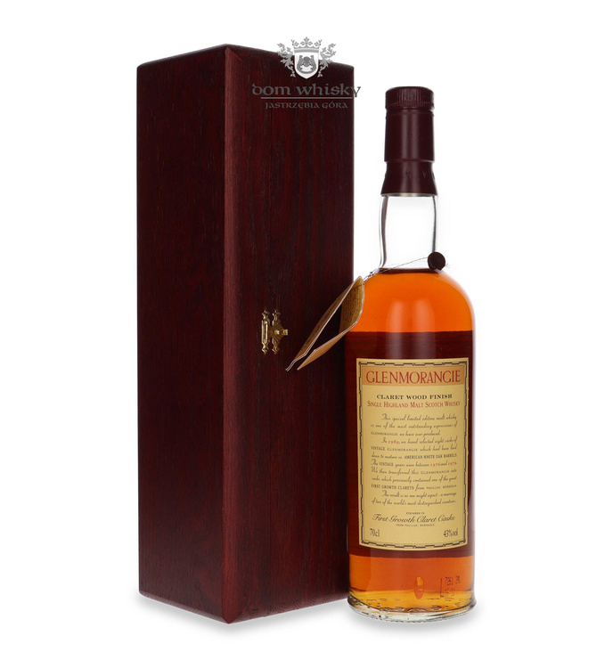 Glenmorangie Claret Wood Finish / 43% / 0,7l