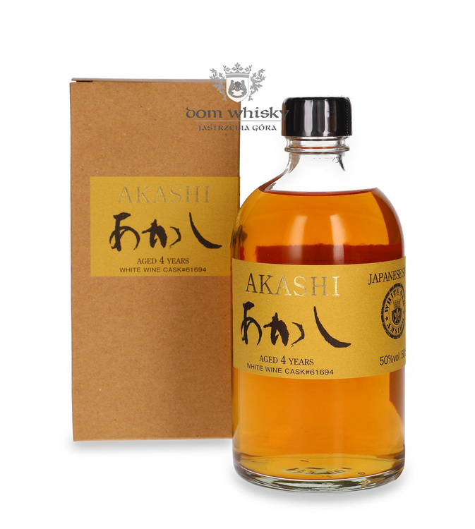 Akashi White Wine Cask 4-letni / 50% / 0,5l