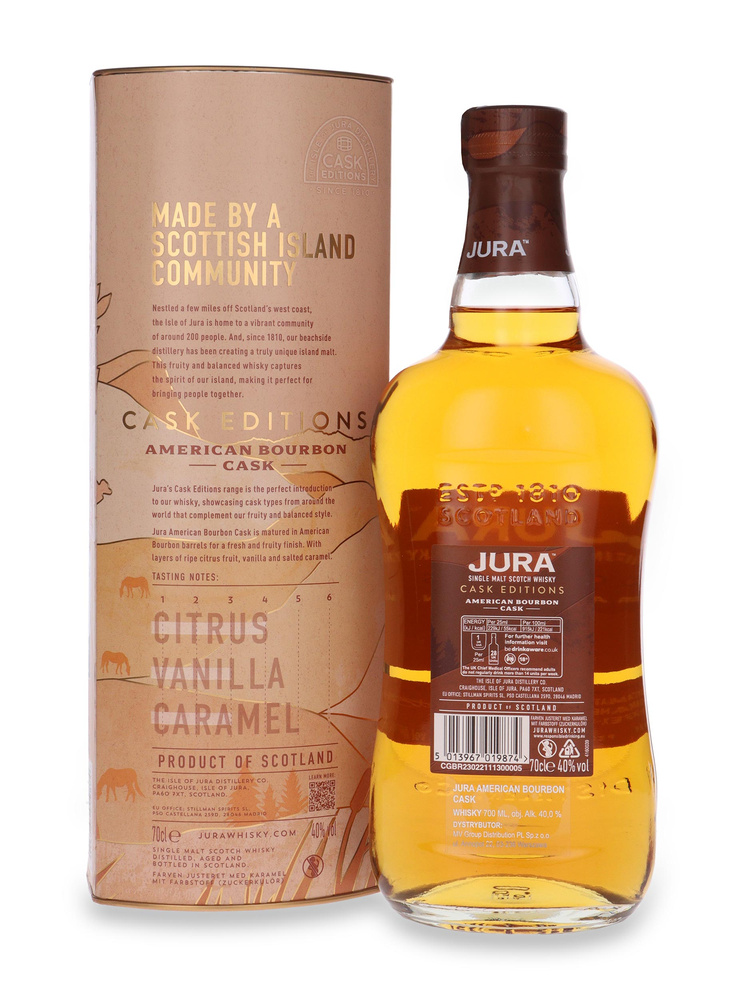 Jura American Bourbon Cask / 40% / 0,7l