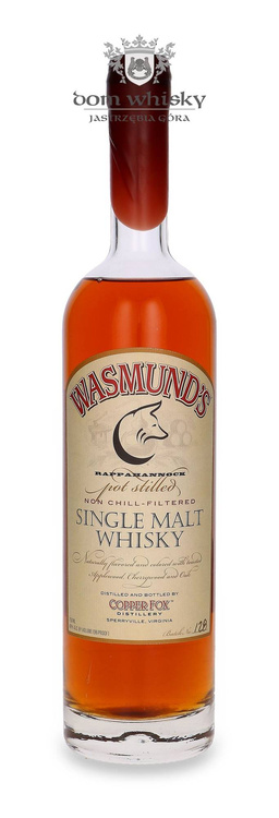 Wasmund’s Rappahannock Single Malt Whisky, Batch # 128 /48%/ 0,75l