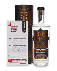 Wódka Podole Wielkie Wódka Ziemniaczana + voucher na zwiedzanie gorzelni  / 40% / 0,7l