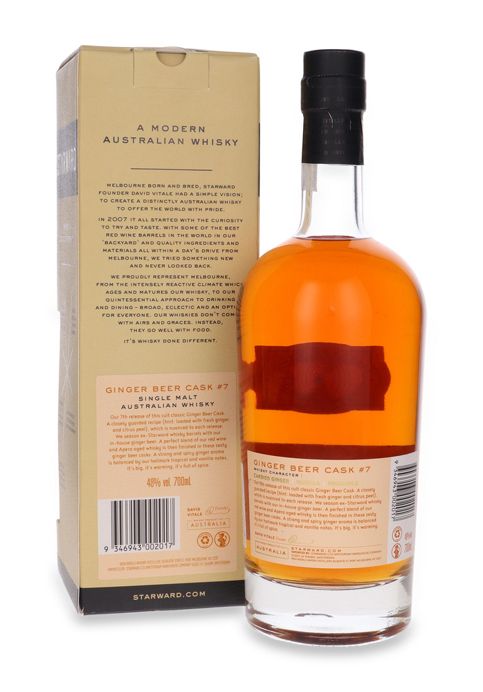Starward  Ginger Beer Cask / 48% / 0,7l 