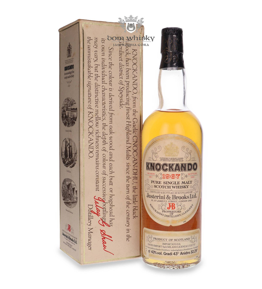 Knockando 1967 Season (Bottled 1980) /43% / 0.75l