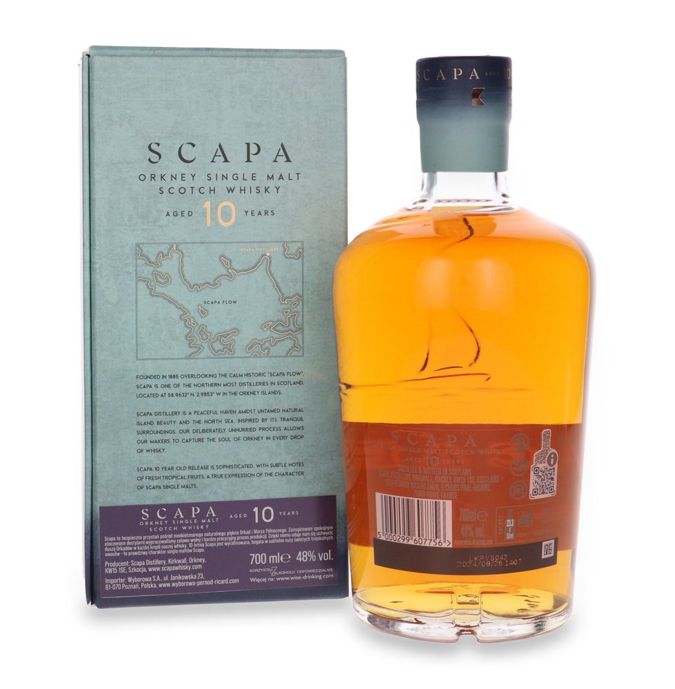 Scapa 10-letnia / 48% / 0,7l
