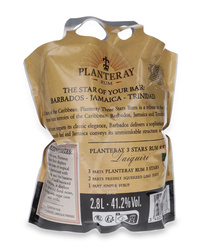 Rum Planteray 3 Stars Ecopouch / 41,2%/ 2,8l