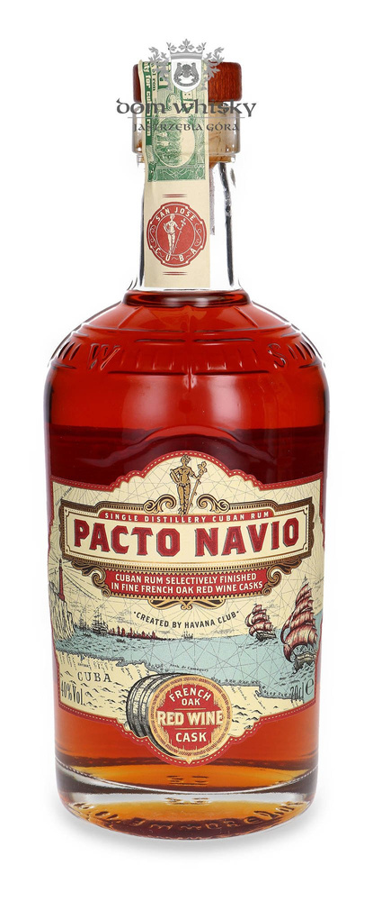 Rum Havana Club Pacto Navio Red Wine Cask Finish (Cuba) / 40% / 0,7l