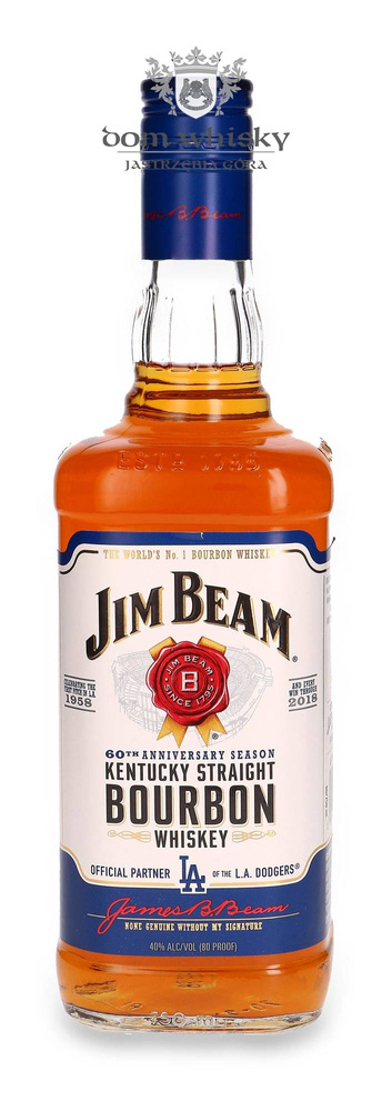 Jim Beam LA Dodgers 60th Anniversary Season / 40% / 0.75l