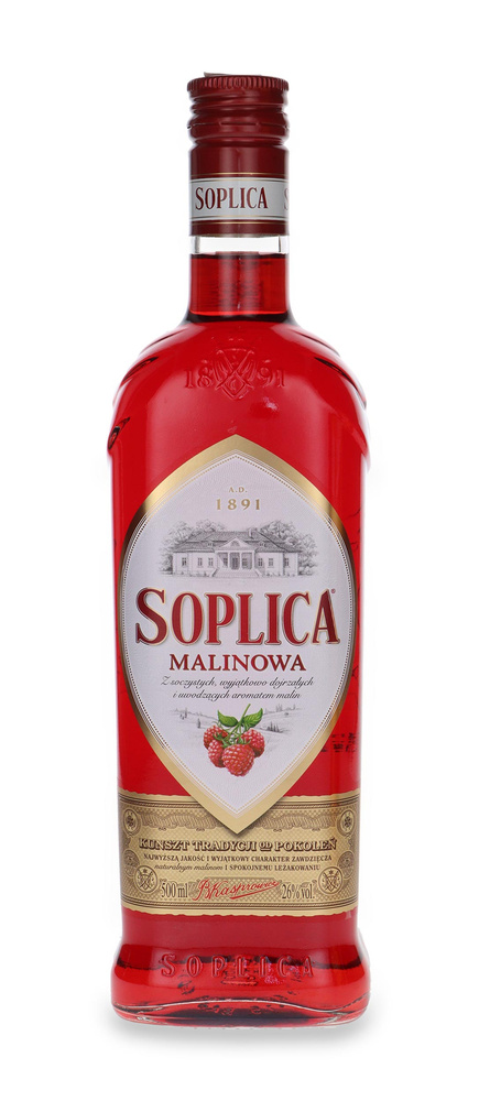 Soplica Malinowa liquor / 26% / 0.5l