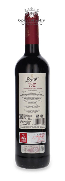 Beronia Crianza Rioja / 13,5% / 0,75l