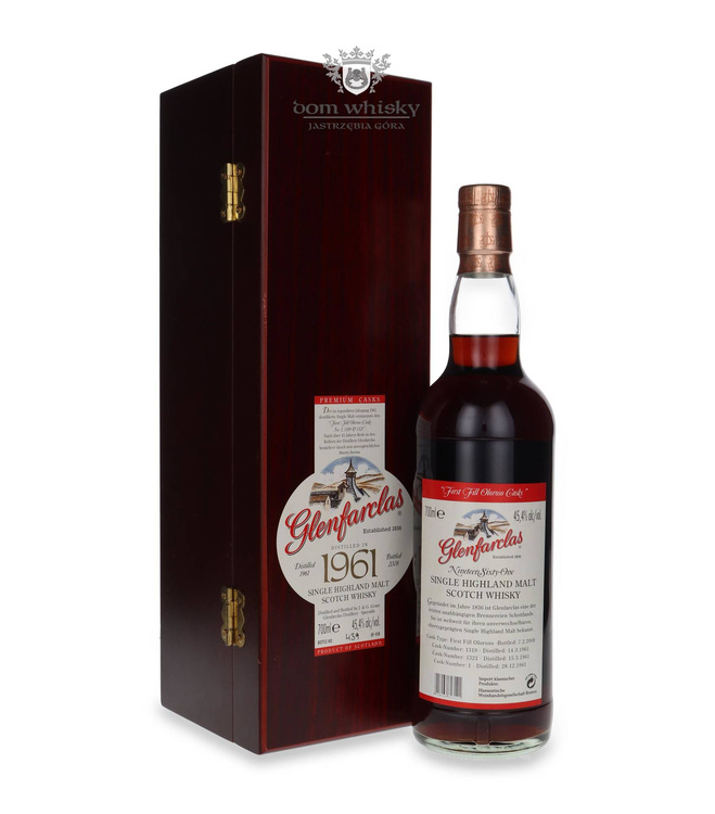 Glenfarclas 1961 (Bottled 2008) Premium Casks / 45,4% / 0,7l 