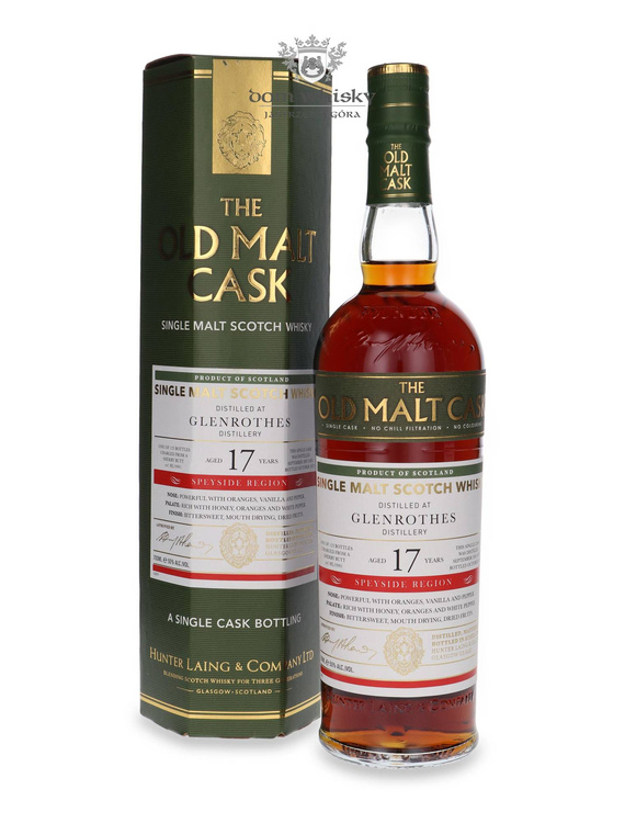 Glenrothes 17-letni (D.2005, B.2022) Old Malt Cask / 50% / 0,7l