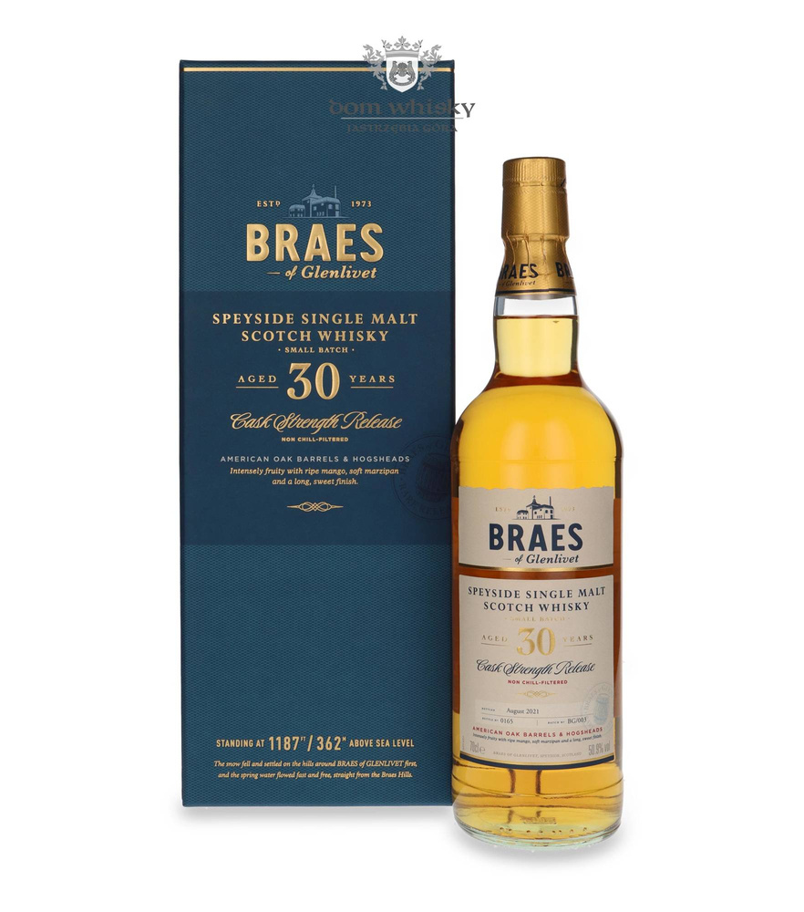 Braes of Glenlivet 30-letni Secret Speyside Collection BG/003 /50,9%/0,7l		