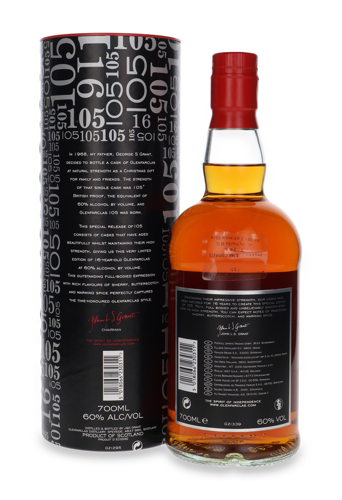 Glenfarclas 105, 16-letni / 60% / 0,7l