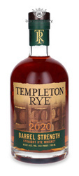 Templeton Barrel Strength Straight Rye Whiskey (2020 Release) / 56,55% / 0,7l