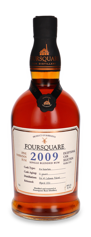 Foursquare 2009 Fine Barbados Rum 12 years old / 60% / 0.7l