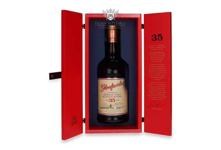 Glenfarclas 35-letni “Warehouse” Presentation Box /43%/ 0,7l    