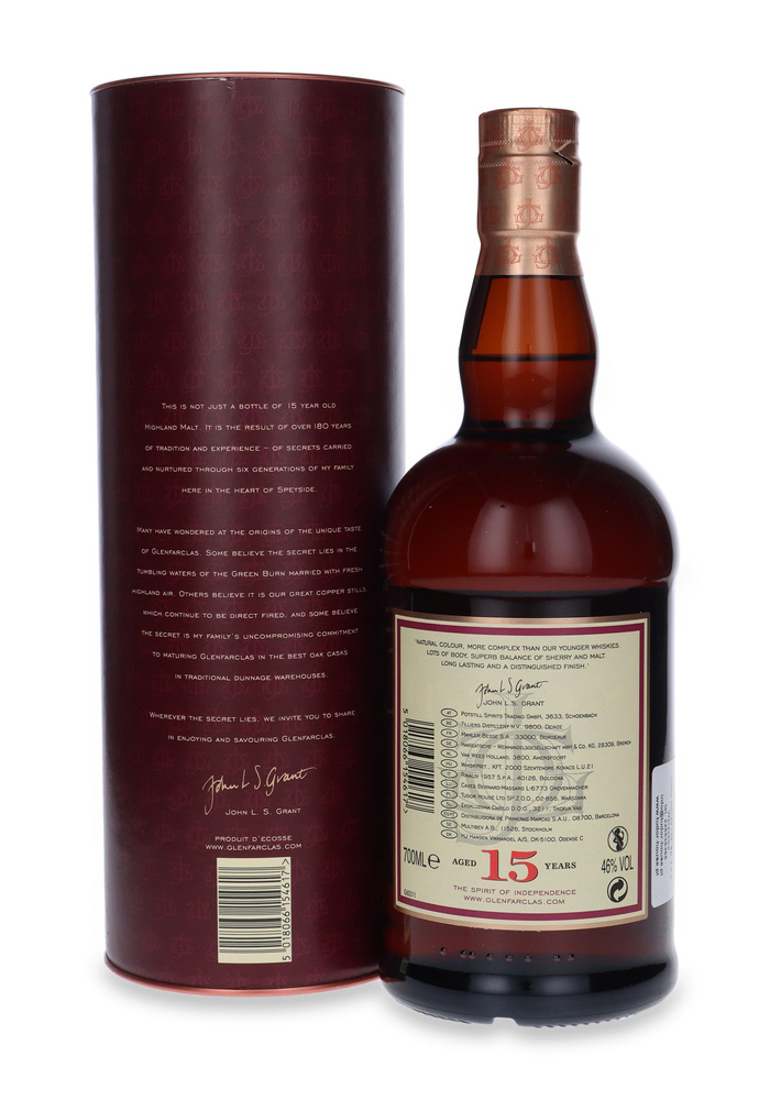 Glenfarclas 15-year-old / 46% / 0.7l