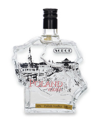 Wódka Map of Poland Vodka- Sopot / 40% / 0,7l