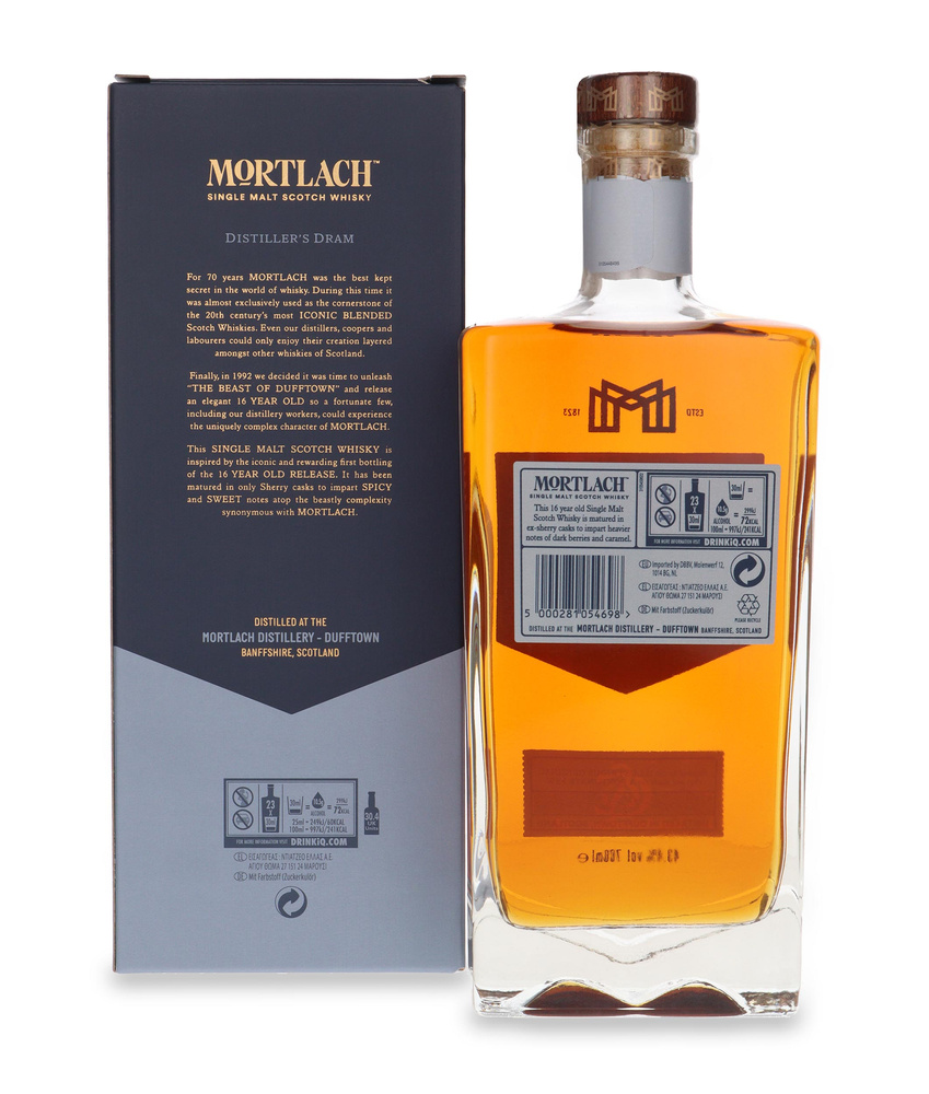 Mortlach 16-letni Distiller's Dram / 43,4% / 0,7l
