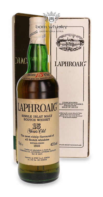 Laphroaig 15-letni (Bottled 1980s) / 43% / 0,75l