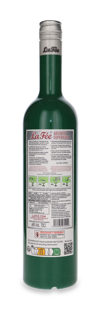 Absinth La Fee Parisienne mit Loffel / 68% / 0,7l