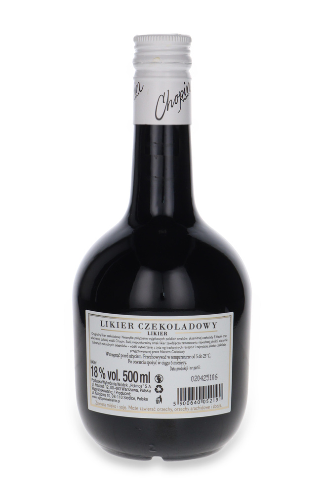 Chopin & Wedel chocolate liqueur / 18% / 0.5l