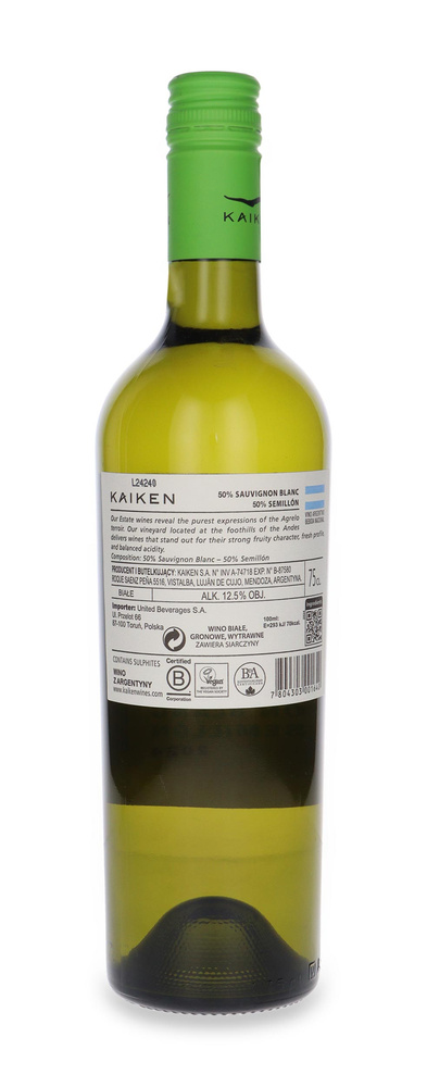 Kaiken Estate Sauvignon Blanc Semillon / 13% / 0,75l