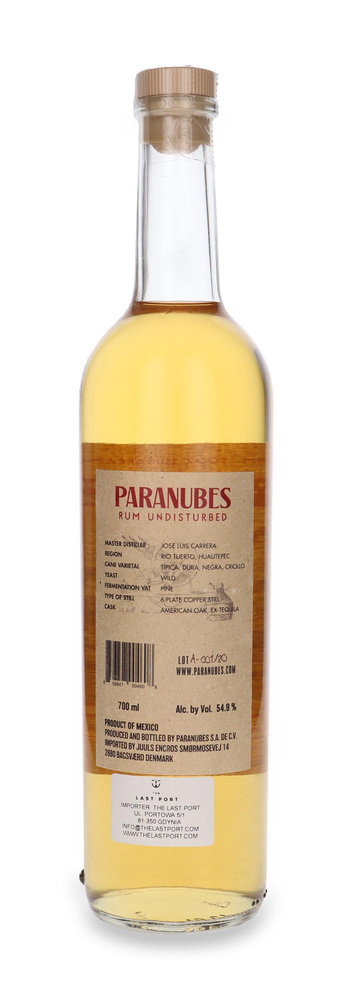 Paranubes Rum Anejo /Meksyk/ 53,8% / 0,7l