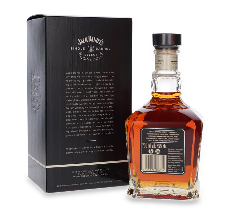 Jack Daniel's Single Barrel Select  /45% / 0,7l