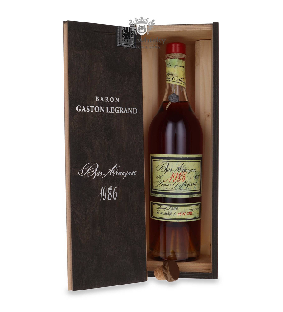 Armagnac Baron Gaston Legrand 1986 / 40% / 0,7l