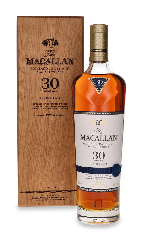Macallan 30-letni Double Cask (2024 Release) / 43%/ 0,7l