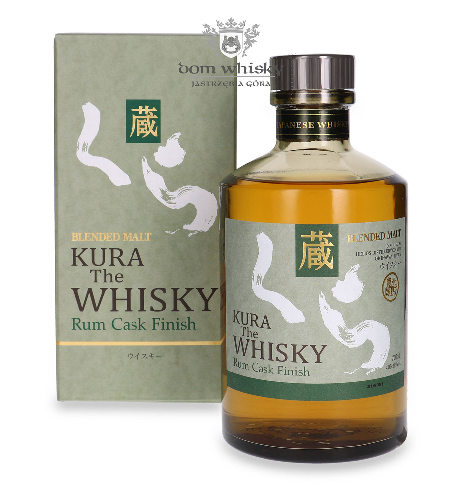 Kura The Whiskey, Rum Cask Finish Blended Malt / 40%/ 0.7l