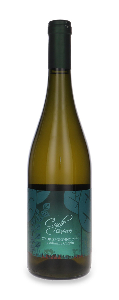 Cydr Chyliczki Cydr Spokojny 2024 z Odmiany Chopin / 7% / 0,75l
