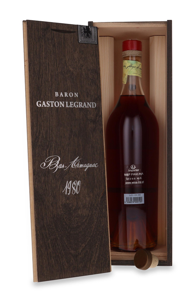 Armagnac Baron Gaston Legrand 1980 / 40% / 0,7l