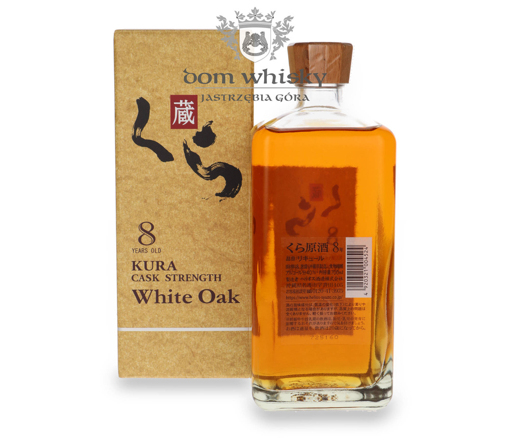 Kura 8-letni Cask Strength White Oak / 40% / 0,7l