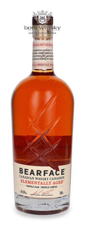 Bearface Elementally Aged Triple Oak Canadian Whisky /42,5% /0,7l