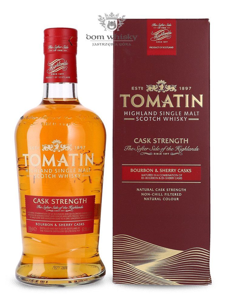 Tomatin Cask Strength Bourbon & Sherry Casks / 57,5% / 0,7l