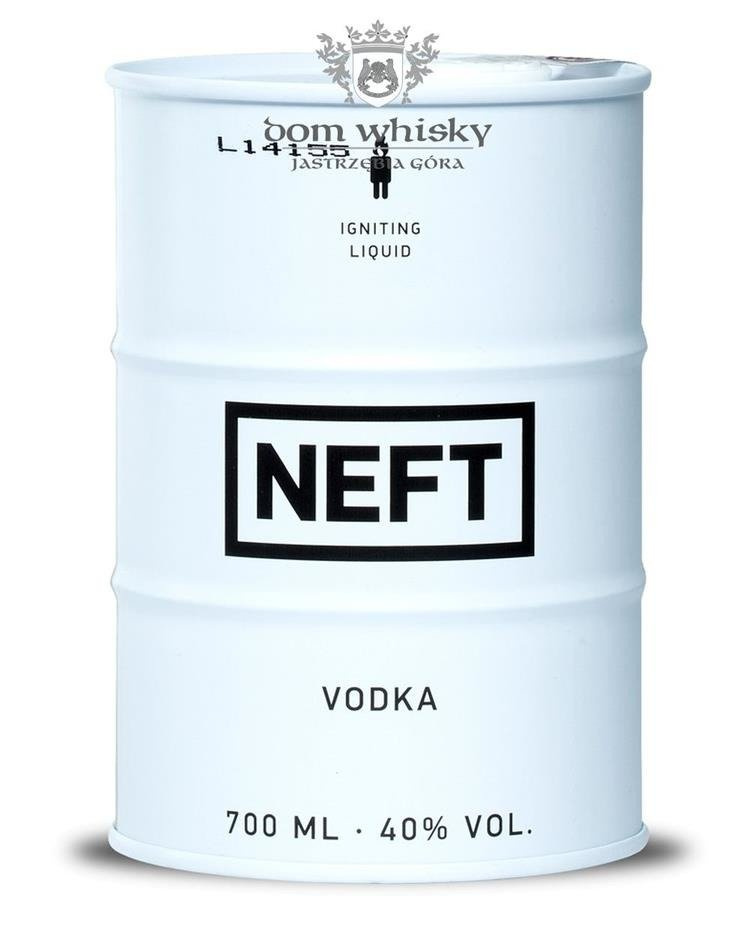 NEFT White Barrel Vodka / 40% / 0.7l