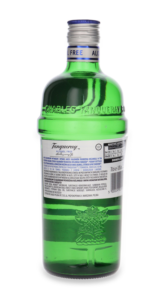 Tanqueray London Dry Gin Alkohol Free / 0,0% / 0,7l
