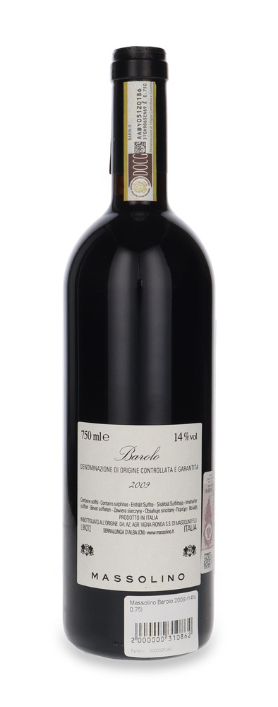 Massolino Barolo 2009 /14% / 0,75l