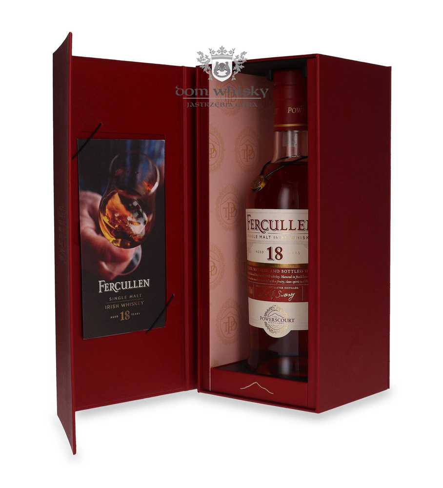 Fercullen 18-letnia Irish Single Malt Whiskey /43%/ 0,7l