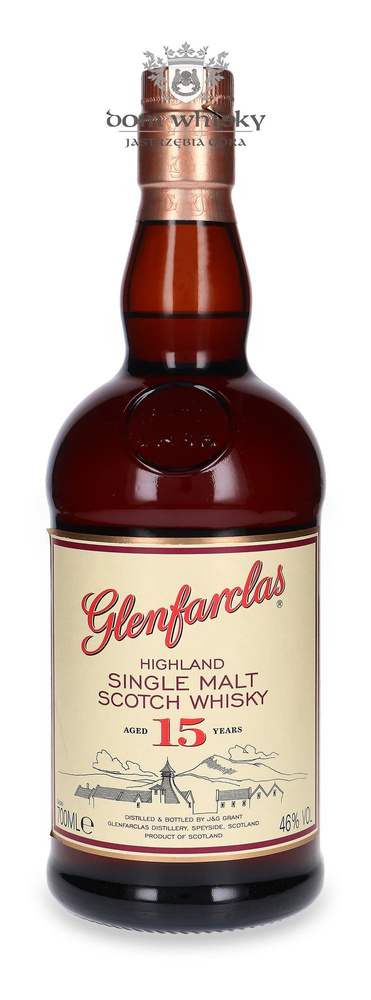 Glenfarclas 15-letni / bez opakowania / 46% / 0,7l