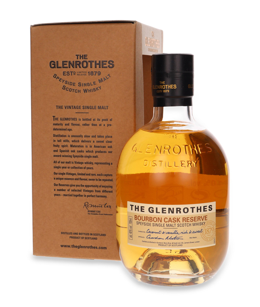 Glenrothes Bourbon Cask Reserve / 40% / 0,7l