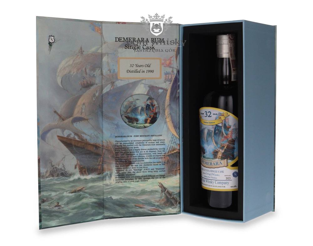 Demerara 32-year-old (D.1990, B.2023) Silver Seal Rum / 49.2% / 0.7l