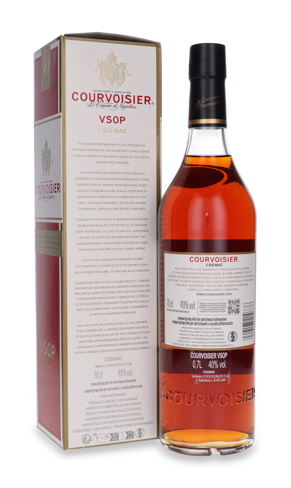 Cognac Courvoisier VSOP / 40% / 0.7l