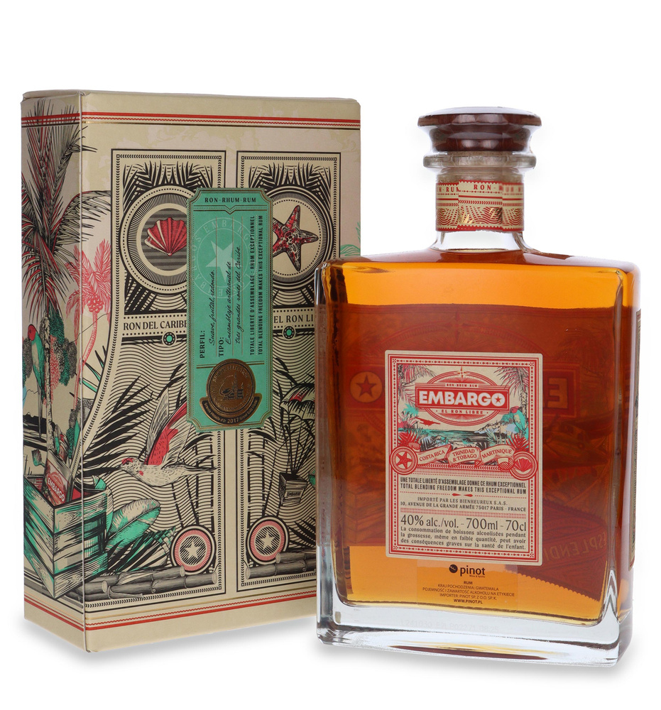 Embargo Esplendido Rum / 40% / 0,7l