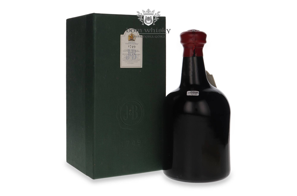 J&amp;B 25 Year Old 1749 Replica Bottle / 40%/ 0.7l